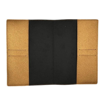 Protège Carnet de Santé Personnalisé Or