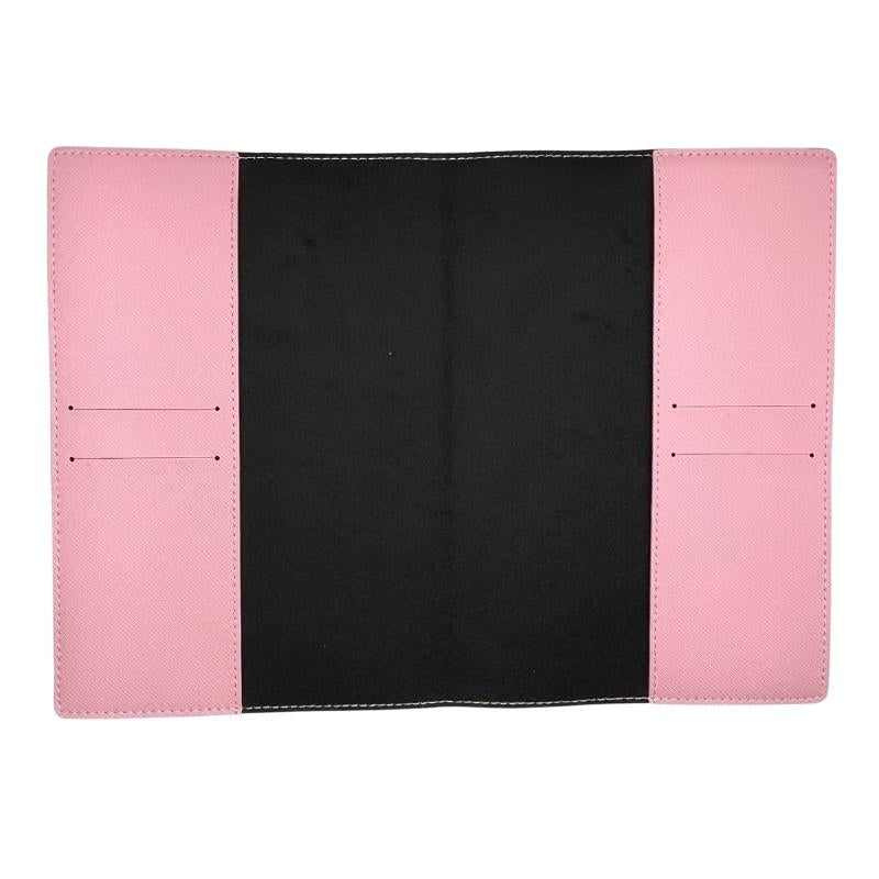 Protège Carnet de Santé Personnalisé Rose