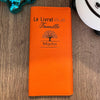 Protège Livret de Famille Personnalisé Orange